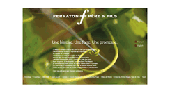 Desktop Screenshot of ferraton.fr